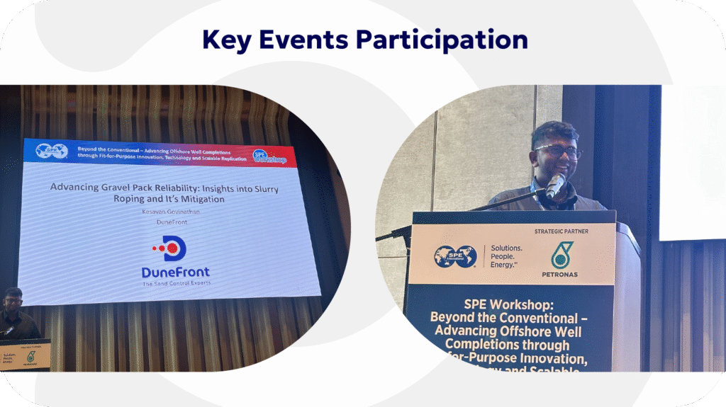 DunFront Key Events Participation